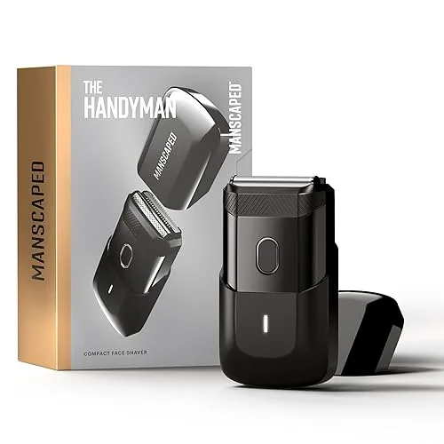 MANSCAPED® The Handyman™ Compact Face Shaver – Portable Men’s Travel