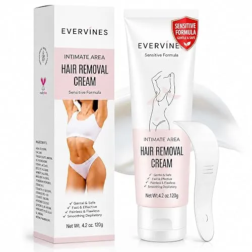 Hair Removal Cream for Women Bikini Legs Underarms 4.2oz (1