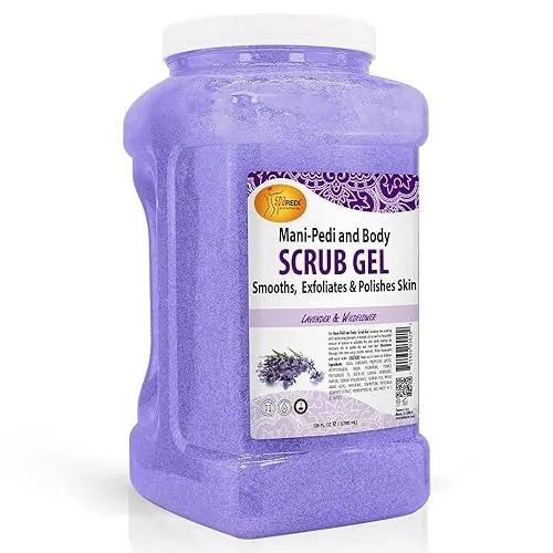 SPA REDI - Exfoliating Scrub Pumice Gel, Lavender and Wildflower,