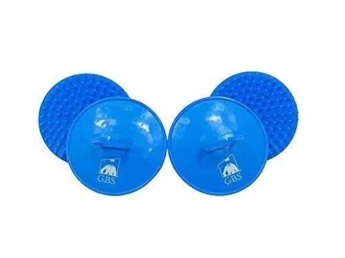 G.B.S Shampoo Scalp Exfoliator Shower Brush 4 Pack -Scrubber,Massager &