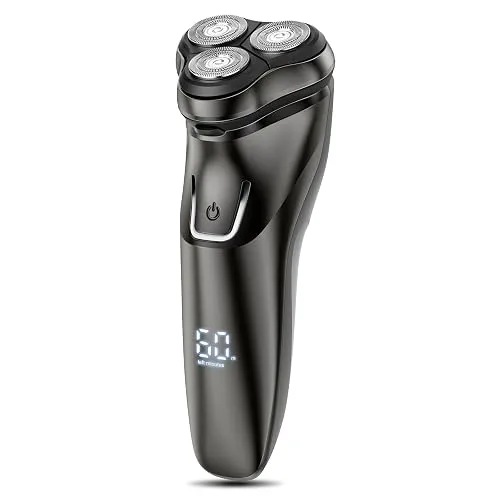Electric Razor for Men Cordless: Wet or Dry Rotary Shaver