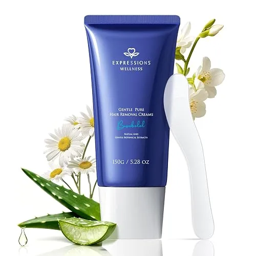 Hair Removal Cream for Sensitive Body, Women and Men |