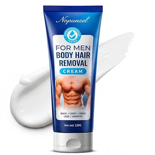 Hair Removal Cream for Men: Sensitive Depilatory Cream for Men