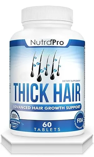 Thick Hair Growth Vitamins– Hair Growth Pills With DHT Blocker