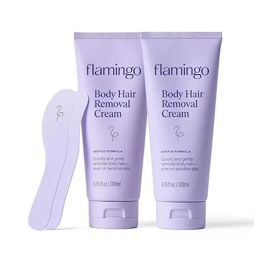 Flamingo Women's Body Hair Removal Cream - (2 Pack) 6.76
