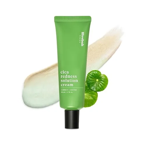 Meebak Cica Redness Solution Cream | Redness Relief for Face