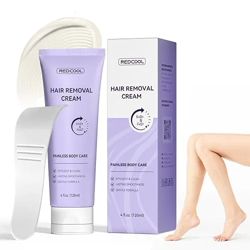 Body & Facial Hair Removal Cream for Women & Men,