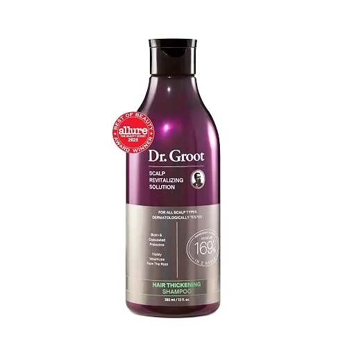 Dr. Groot Hair Thickening Shampoo, Korean Hair Care with Biotin,