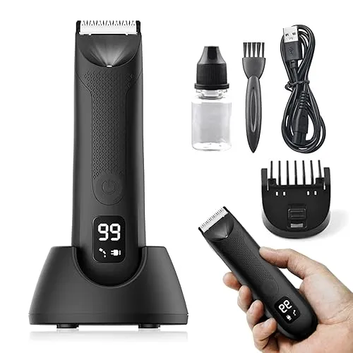 SAFERAZOR Trimmer 2.0, Saferazor Trimmer for Men - Gift Set,