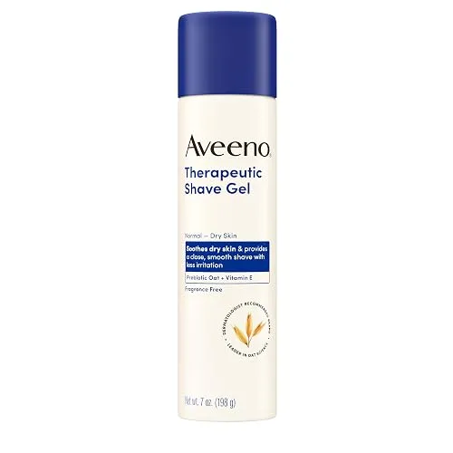 Aveeno Therapeutic Shave Gel for Women & Men, Sensitive Skin