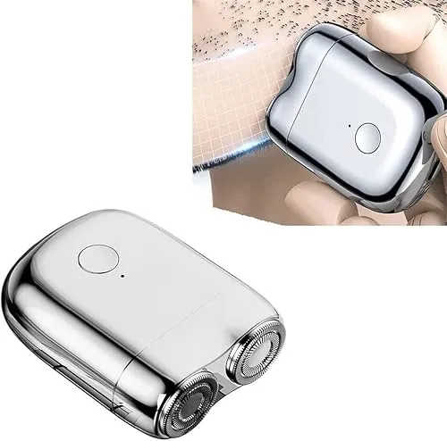 Waterproof Portable USB Men's Shaver, Electric Mini Magnetic Suction Washable