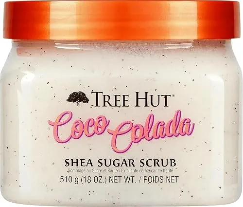 Tree Hut Body Scrub, Coco Colada, 18 Oz | Exfoliating