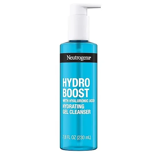 Neutrogena Hydro Boost Lightweight Hydrating Facial Gel Cleanser, Gentle Face