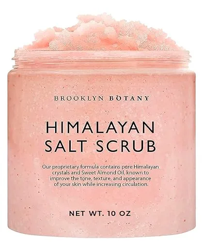Brooklyn Botany Himalayan Salt Body Scrub - Moisturizing and Exfoliating