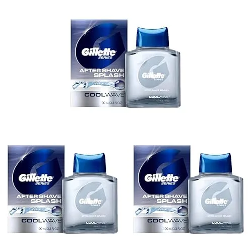 Gillette Series Cool Wave After Shave, Aftershave for Men, After