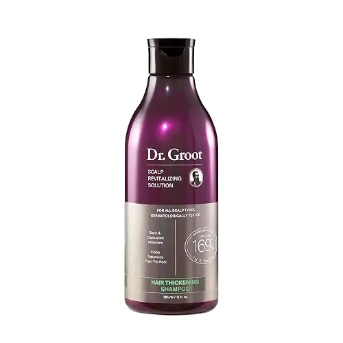 Dr. Groot Hair Thickening Shampoo, Korean Hair Care with Biotin,