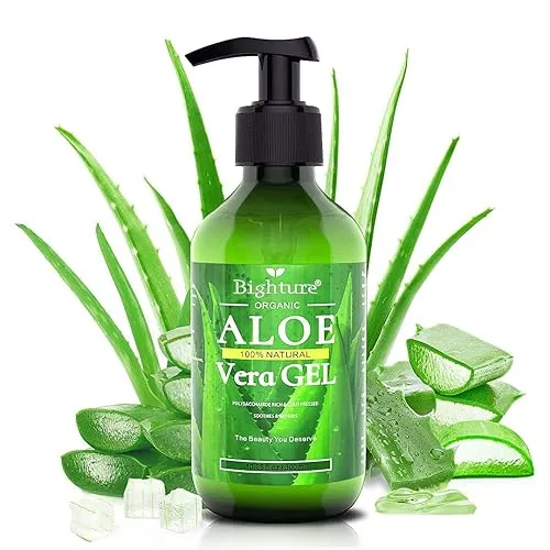 Aloe Vera Gel, 100% Aloe Vera Organic from Freshly Cut