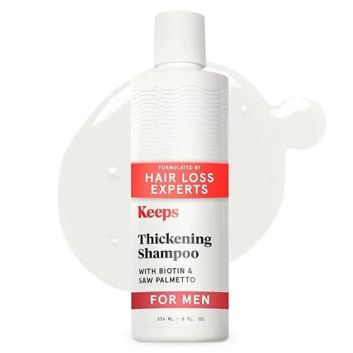 Keeps Men’s Hair Loss Shampoo with Biotin - Anti-Thinning &