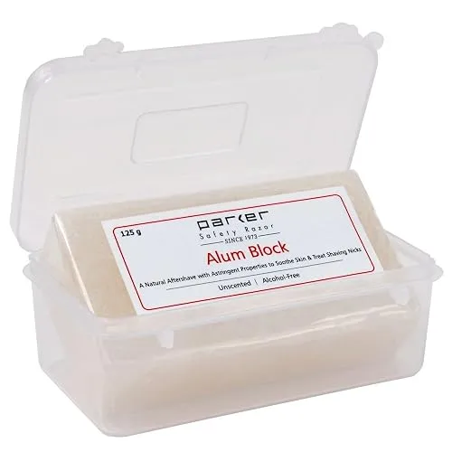 Parker Large Alum Block with Travel Case (125 g./4.4 oz.)