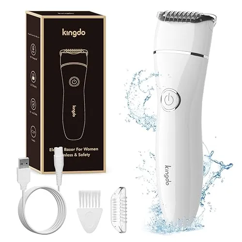 3 Gears Electric Razors for Women, USB Rechargeable Electric Shaver