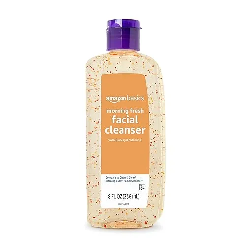 Amazon Basics Morning Fresh Facial Cleanser with Ginseng and Vitamin