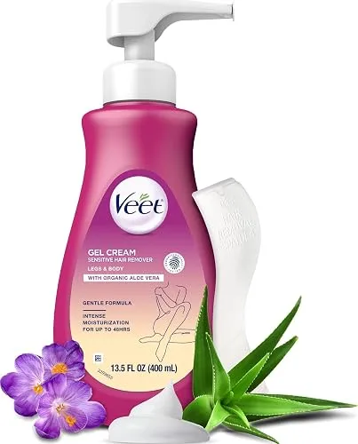 Veet Sensitive Skin Hair Removal Cream For Women, Painless Bikini