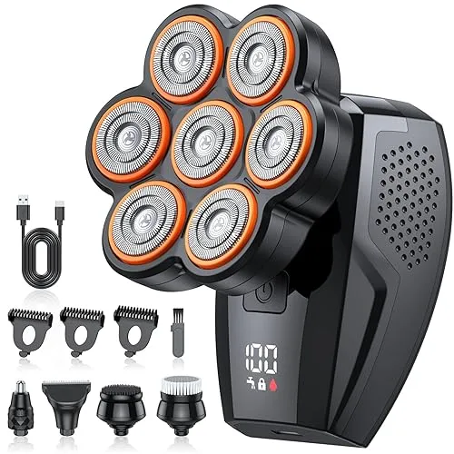 Head Shavers for Bald Men, 7D Electric Razor 10000 RPM