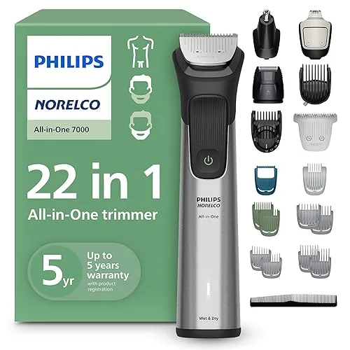 Norelco Philips All-in-One 7000 Series 22-Piece Trimmer - Electric Shaver