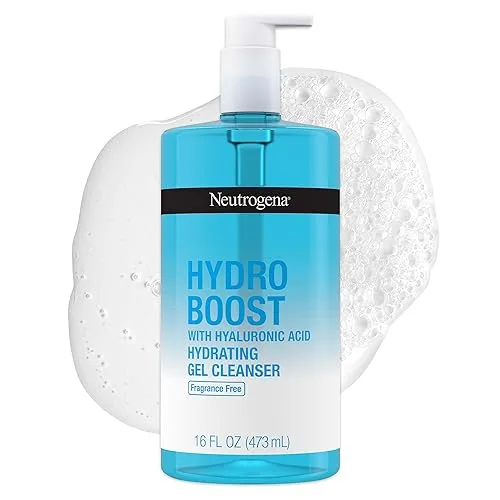 Neutrogena Hydro Boost Fragrance Free Hydrating Gel Facial Cleanser with