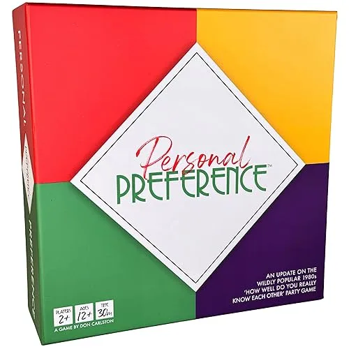 Board Game - The Original Preference Ranking Family Party Game