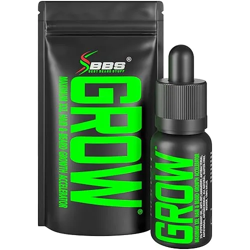 GROW Maximum XXL Hair & Beard Growth Oil For Men