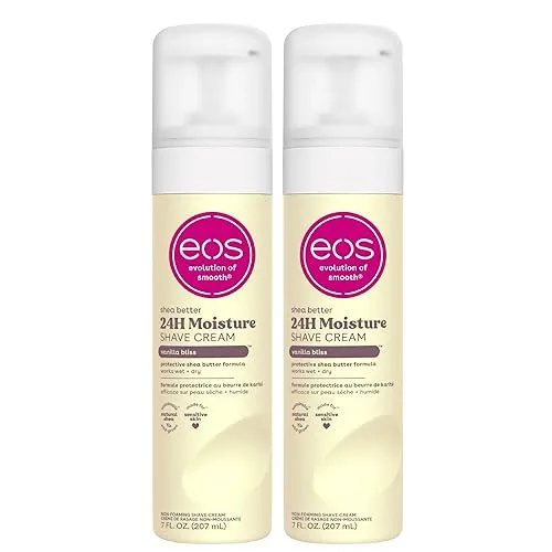 eos Shea Better Shave Cream- Vanilla Bliss, Shea Butter, Aloe