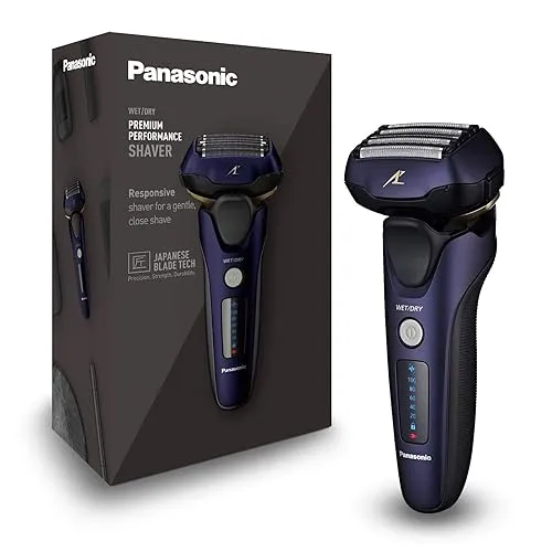 Panasonic ES-LV67-A803 Wet and Dry Shaver, 5 Shaving Heads with