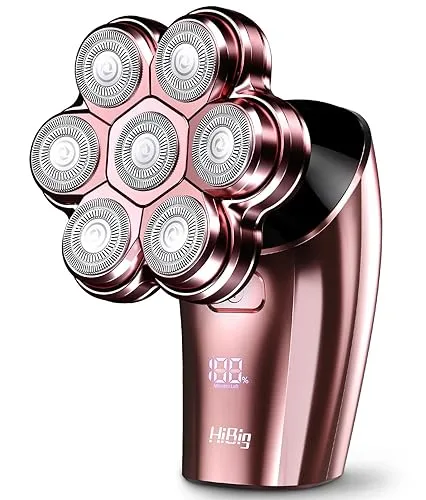 Electric Razors for Women Legs: 5-in-1 Rechargeable Body Shaver, 7D