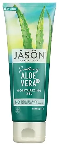 Jason Moisturizing Gel, Soothing 98% Aloe Vera, 4 oz