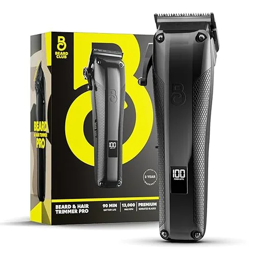 The Beard Club Pro Beard Trimmer for Men - Professional