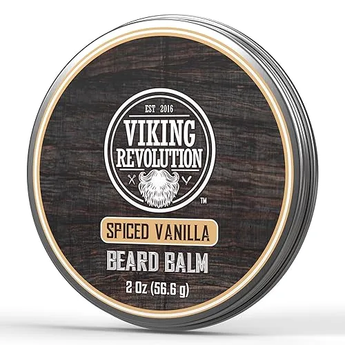 Viking Revolution Spiced Vanilla Beard Balm - Beard Butter with