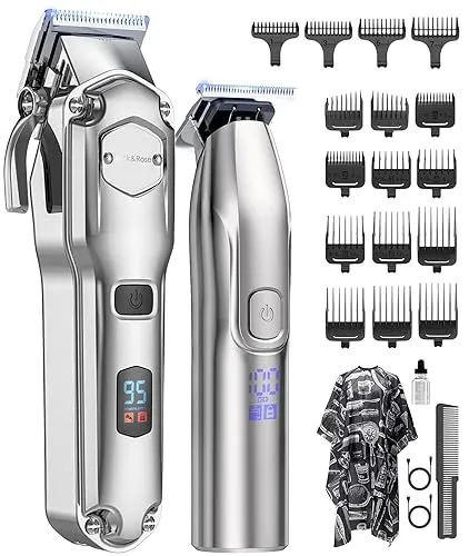 Jack & Rose Clippers and Trimmers Set, Cordless Hair Clippers