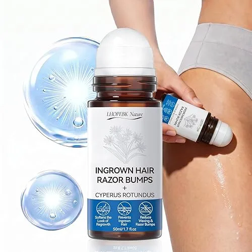 Ingrown Hair Razor Bumps Treatment:After Shave 30-Second Quick Absorption Soothing