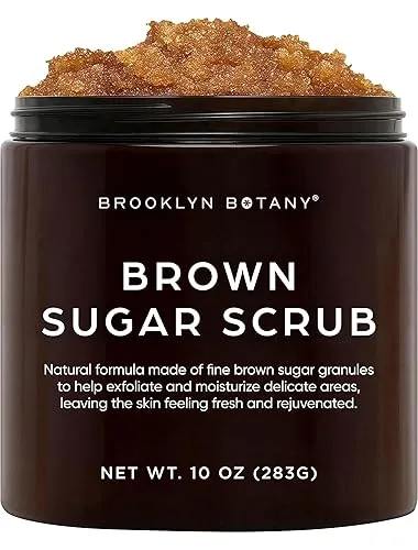 Brooklyn Botany Brown Sugar Body Scrub - Moisturizing and Exfoliating