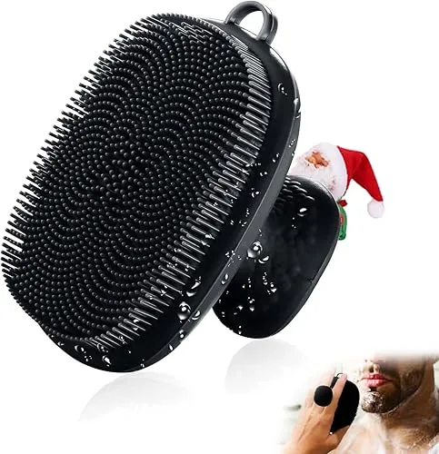 Face Scrubber, Silicone Face Scrubber for Men Facial Cleansing Brush
