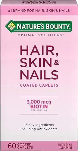Nature's Bounty Optimal Solutions Hair, Skin & Nails Formula, with