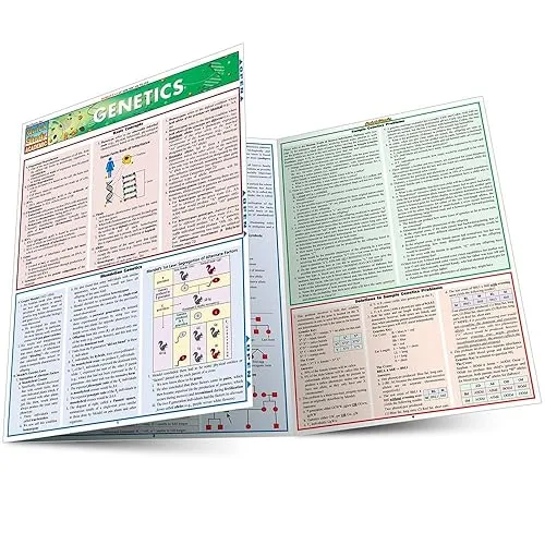 Genetics: a QuickStudy Laminated Reference Guide (Quick Study Academic)
