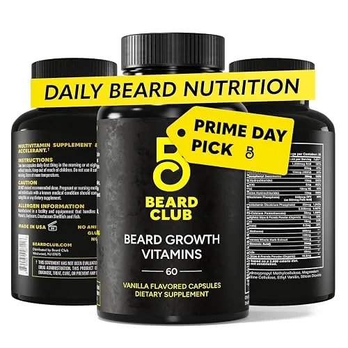 The Beard Club - Biotin Beard Growth Vitamins - Support