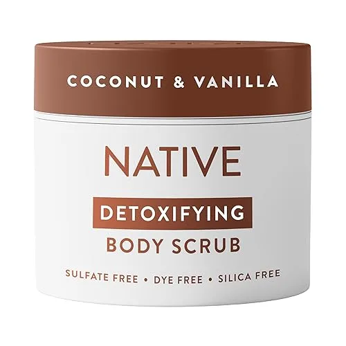 Native Coconut & Vanilla Exfoliating Body Scrub for Women &