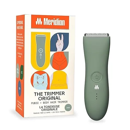 MERIDIAN The Trimmer Original - Body Hair Trimmer for Men,