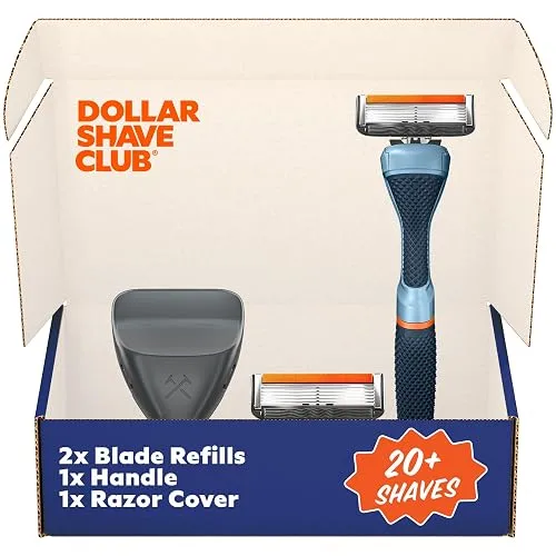 Dollar Shave Club | Guest Pass Shave Set (Blue) |