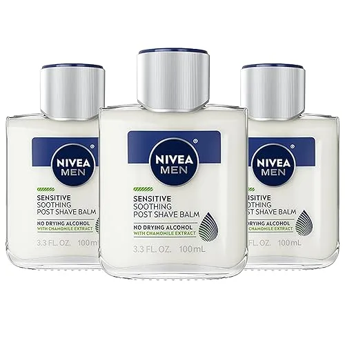 NIVEA MEN Sensitive Soothing Post Shave Balm with Vitamin E,