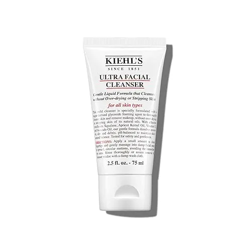 Kiehl's Ultra Facial Cleanser, Lightweight Foamy Facial Cleanser, Enriched Formula