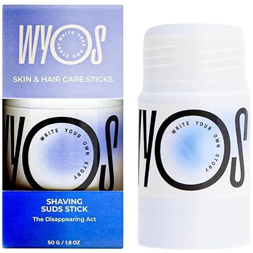 Shaving Cream Stick, Travel Size, Vegan, Cruelty Free, Clean Formula,